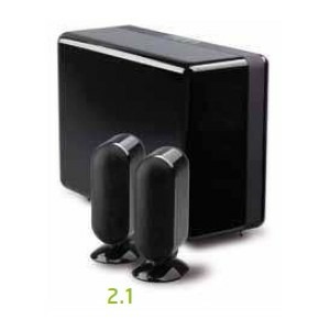 Комплект акустических систем Q Acoustics 7000 2.1 Gloss Black
