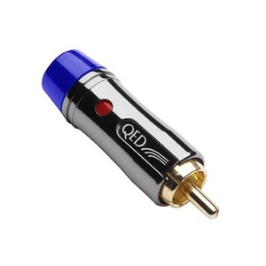 Разъем RCA (Папа) QED (P-QEDPCVRCA/12) Performance Component RCA Plug Red