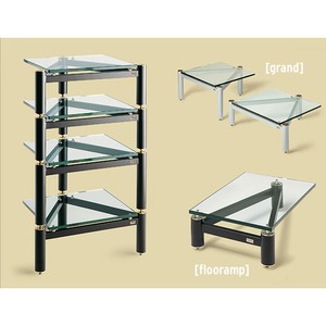 Hi-Fi стойка Music Tools ISOstatic Flooramp Silver