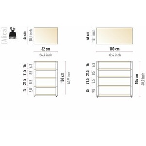 Hi-Fi стойка Music Tools Alica 4/100 White Lacque
