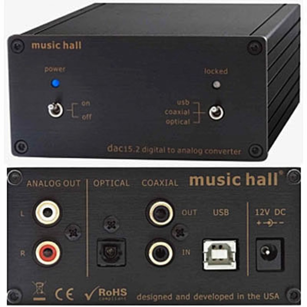 ЦАП транзисторный Music Hall DAC15.2 Black