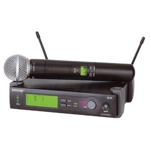 Радиосистема с ручным передатчиком Shure SLX24/58 R5 800 - 820 MHz