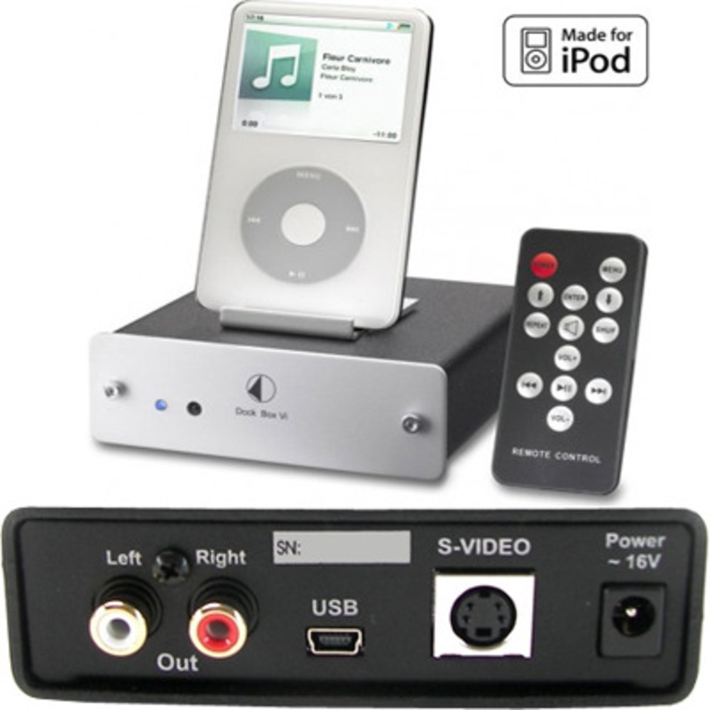 Док станция для Apple Pro-Ject Dock Box Vi Silver