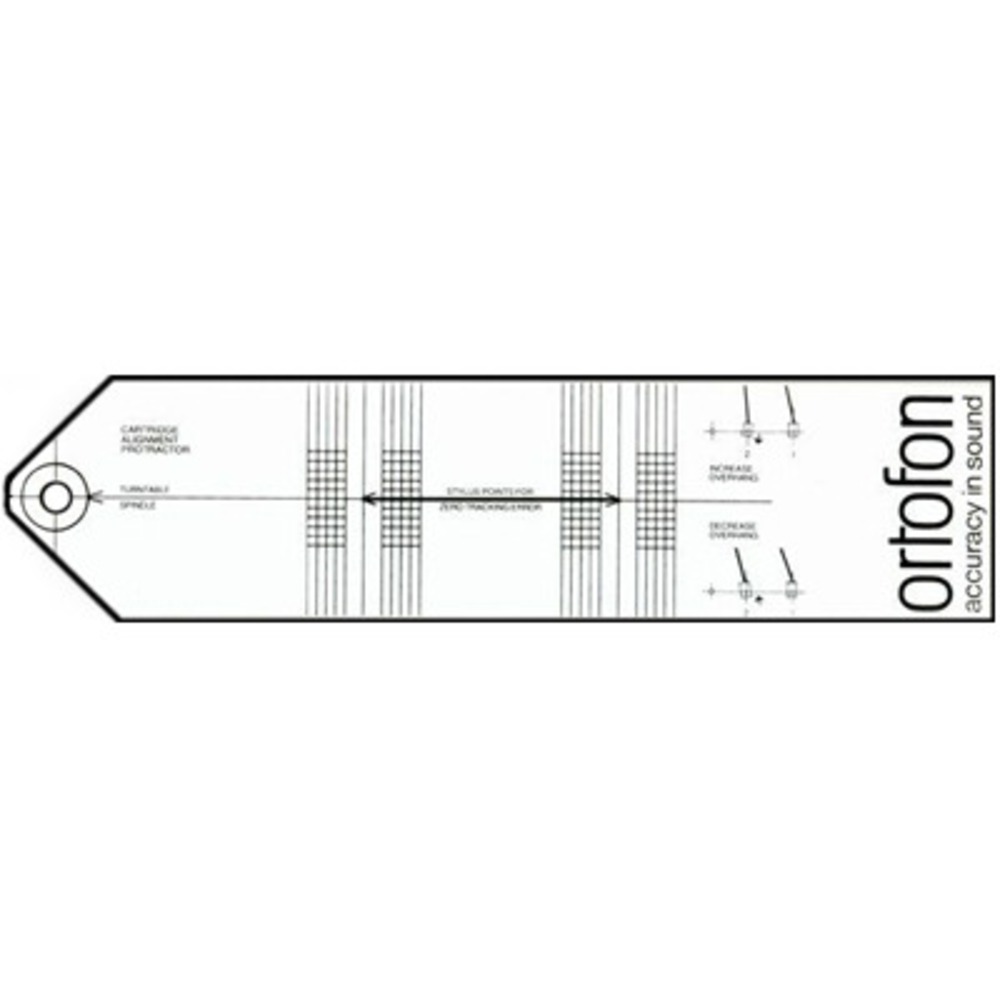 Инструмент для настройки Ortofon Alignment Tool / Protractor