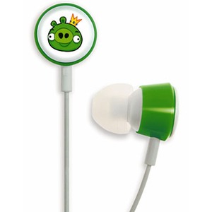 Наушники внутриканальные классические Gear4 Angry Birds Headphones Pig King