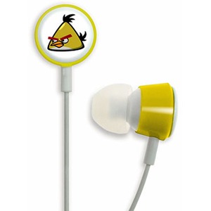 Наушники внутриканальные классические Gear4 Angry Birds Headphones Yellow Bird