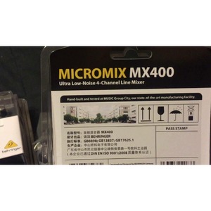 Аналоговый микшер Behringer MX 400 MICROMIX