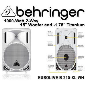 Пассивная AC Behringer B 215XL-WH EUROLIVE