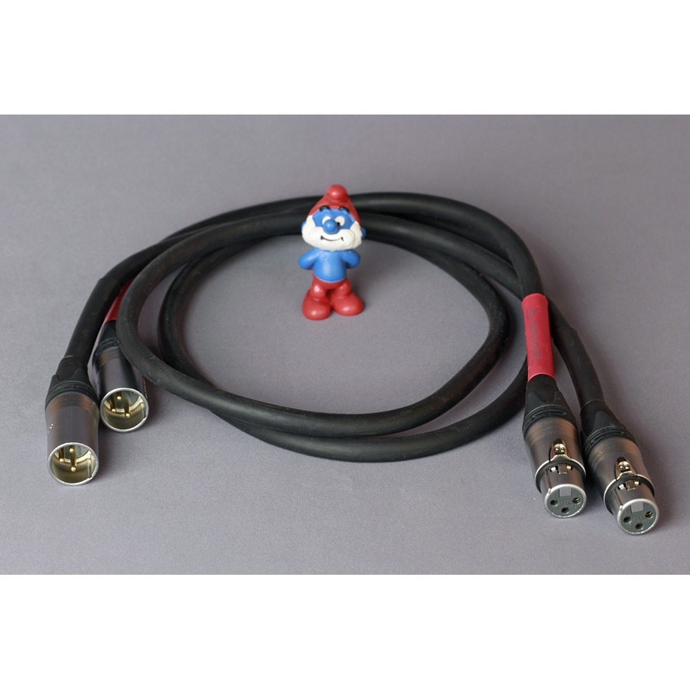 Кабель аудио 2xXLR - 2xXLR Tellurium Q Black XLR Interconnect 1.0m