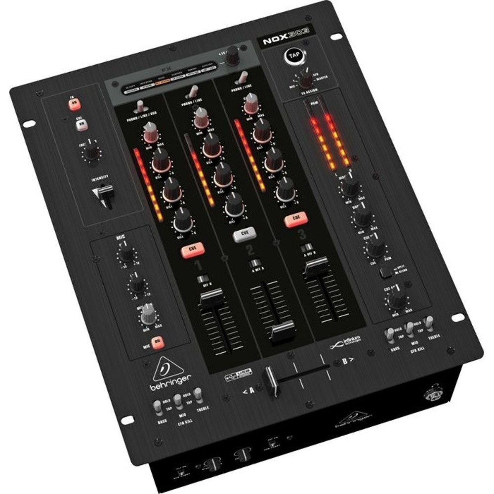 DJ микшерный пульт Behringer NOX303 PRO MIXER