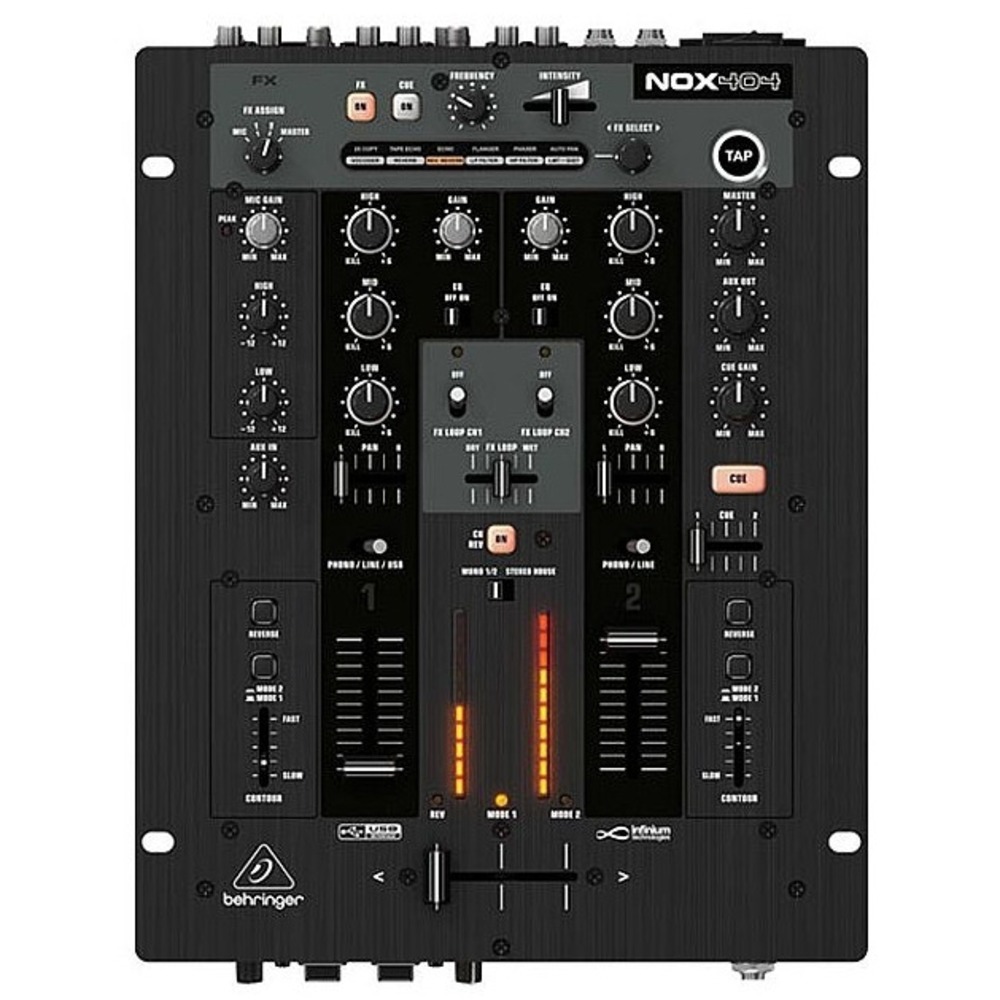 DJ микшерный пульт Behringer NOX404 PRO MIXER