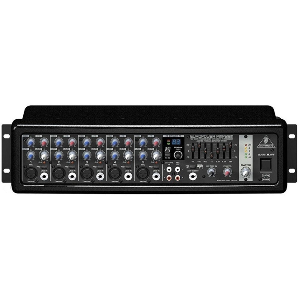 Микшер с усилителем Behringer PMP 518M EUROPOWER