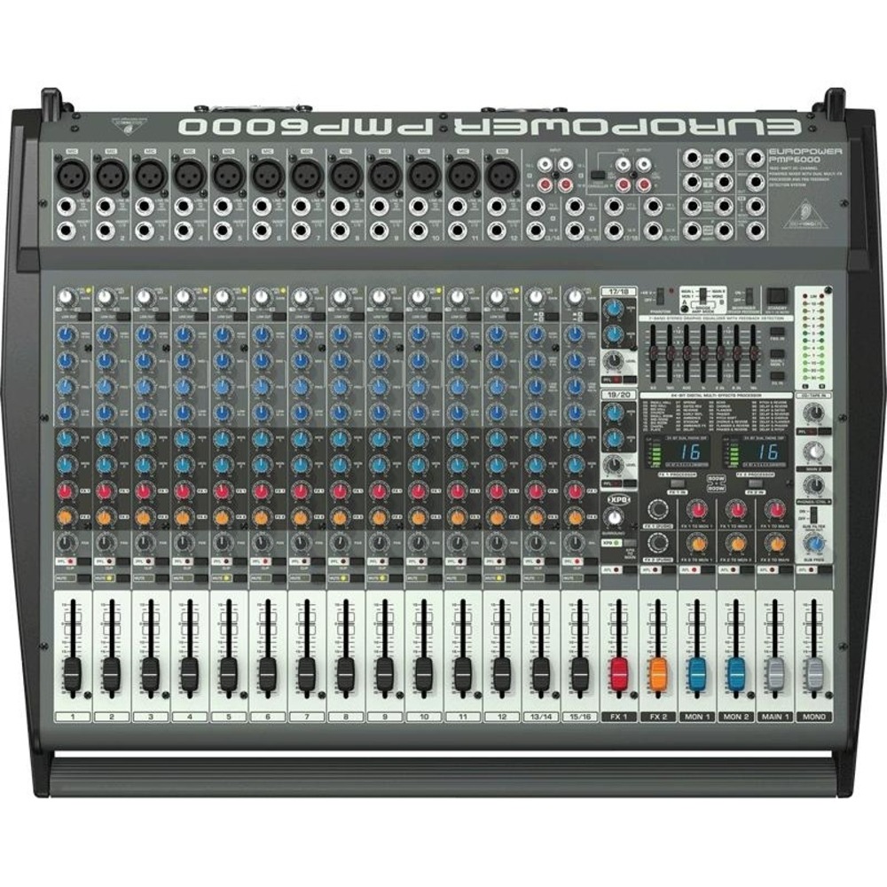 Микшер с усилителем Behringer PMP 6000 EUROPOWER