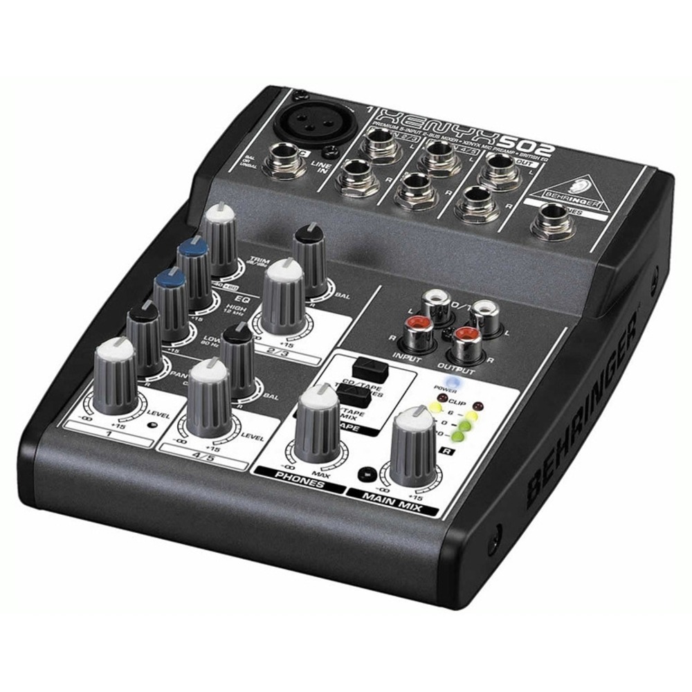 Аналоговый микшер Behringer XENYX 502