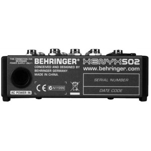 Аналоговый микшер Behringer XENYX 502