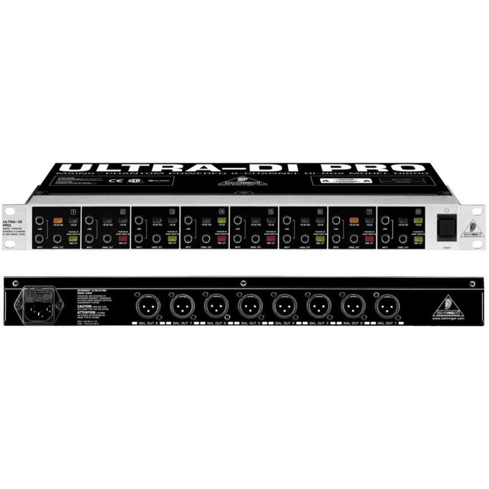 Di-Box Behringer DI 800 ULTRA-DI PRO