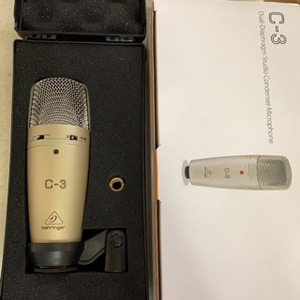 Микрофон студийный конденсаторный Behringer C-3 STUDIO CONDENSER MICROPHONE