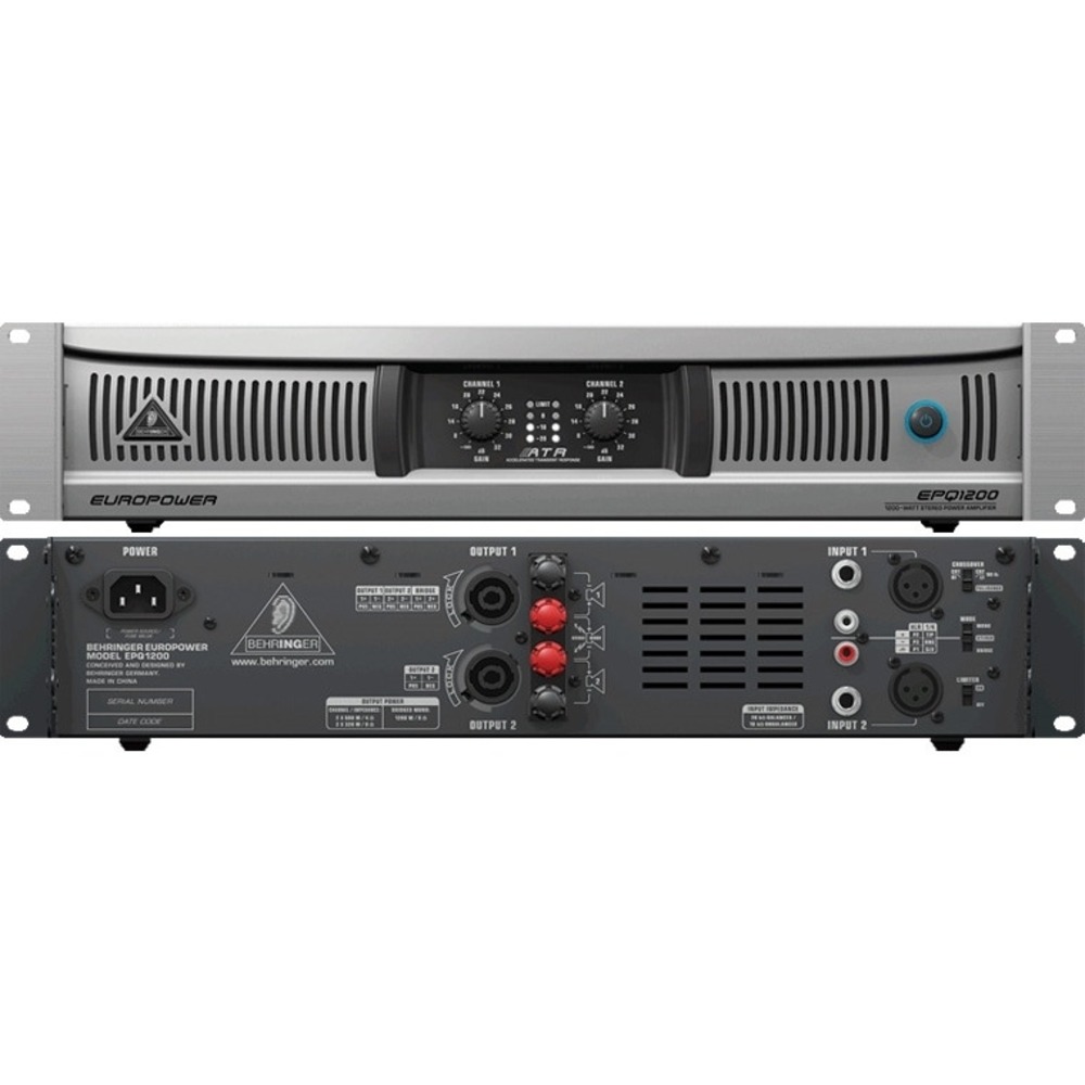 Усилитель мощности (концертный) Behringer EPQ 1200 EUROPOWER