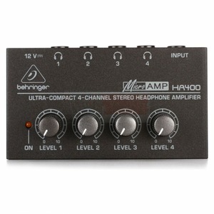 Студийный усилитель для наушников Behringer HA 400 MICROAMP