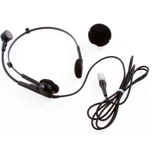 Микрофон с оголовьем черного цвета Audio-Technica ATM75