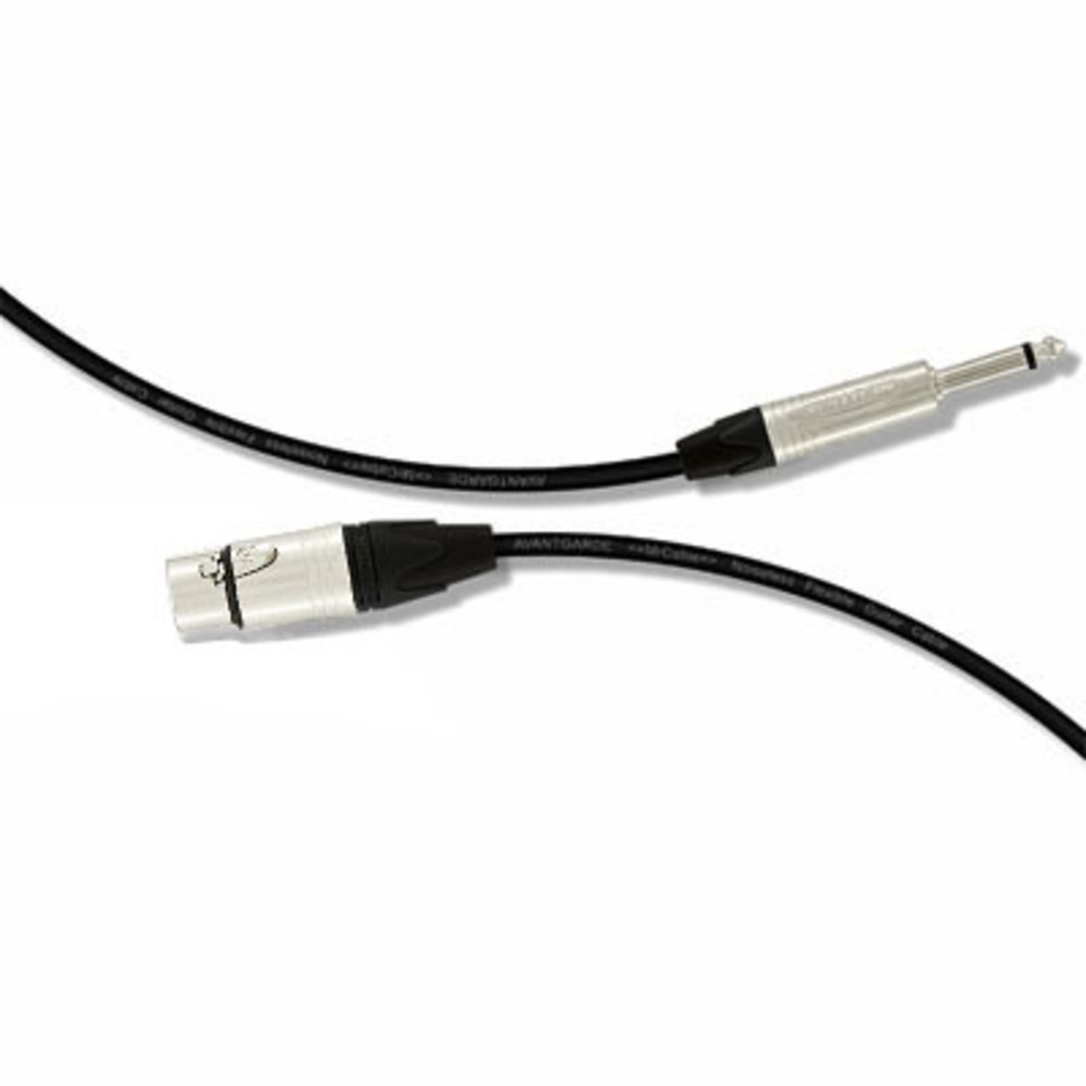 Кабель аудио 1xJack - 1xXLR MrCable AIJXMF-03-L Black 3.0m