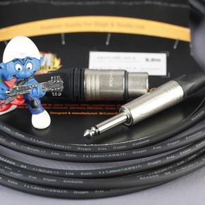 Кабель аудио 1xJack - 1xXLR MrCable AIJXMF-05-L Black 5.0m