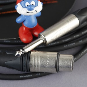 Кабель аудио 1xJack - 1xXLR MrCable AIJXMF-05-L Black 5.0m