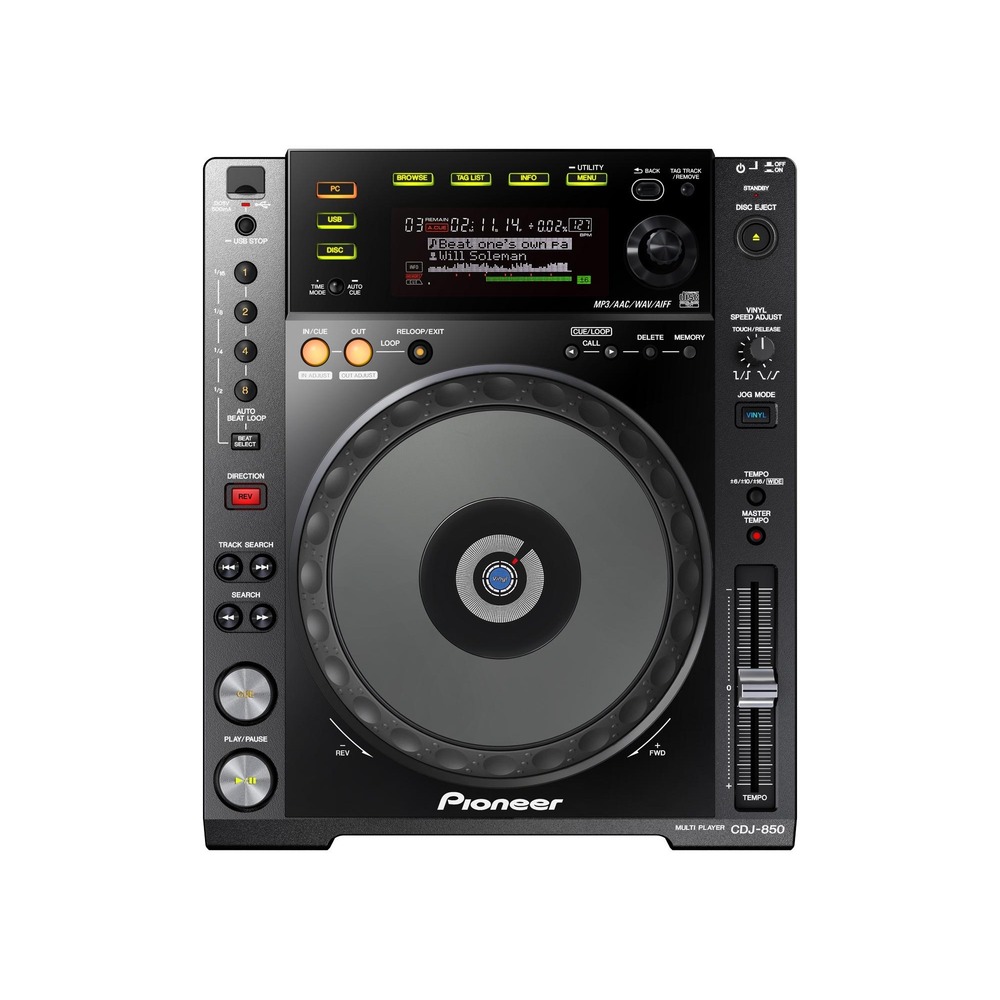 CD проигрыватель для DJ на один диск Pioneer CDJ-850-K