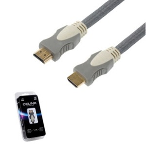 Кабель HDMI - HDMI DeLink HDMI-HDMI v1.4 1.0m