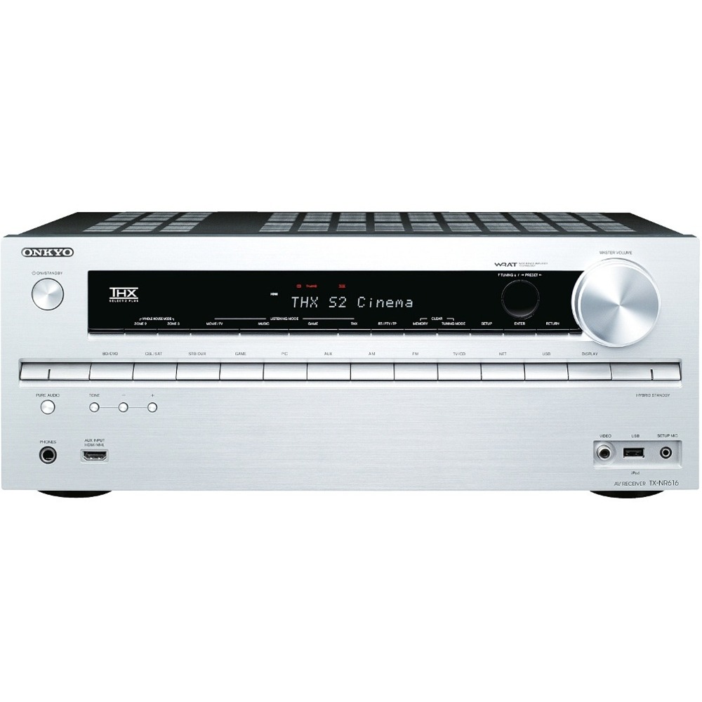AV ресивер Onkyo TX-NR616 Silver