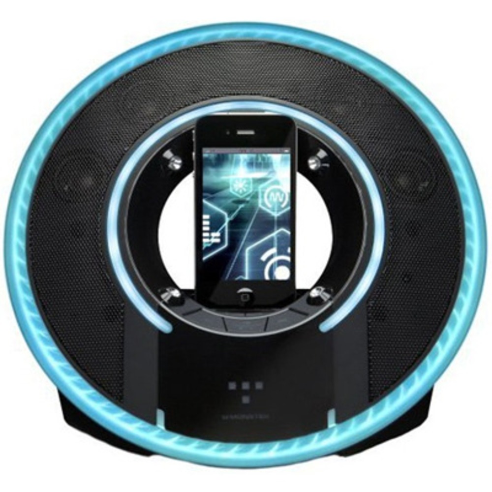 Портативная акустика Monster Tron Light Disc Audio Dock