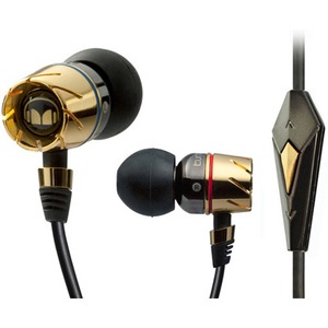 Наушники внутриканальные классические Monster Turbine Gold with ControlTalk
