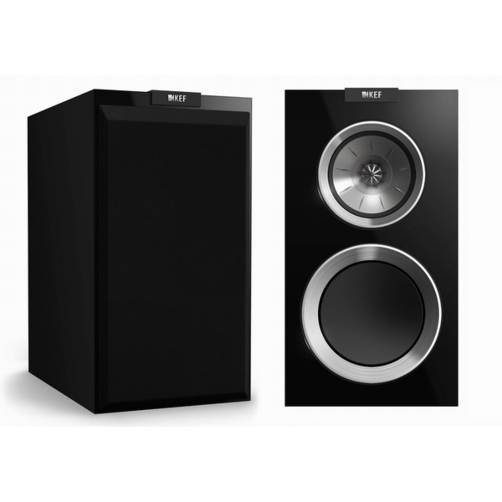 Полочная акустика KEF R300 Black Gloss