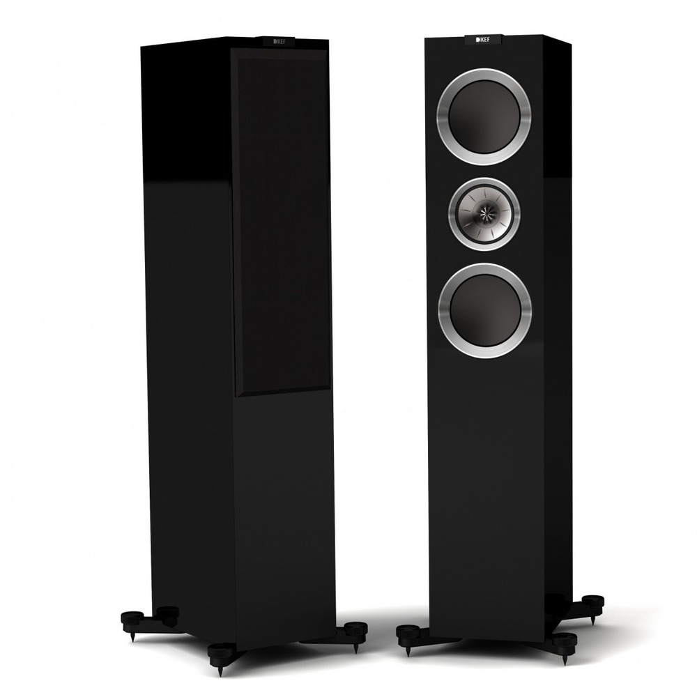 Напольная акустика KEF R700 Black Gloss