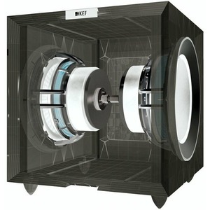 Сабвуфер закрытого типа KEF R400B Piano Black