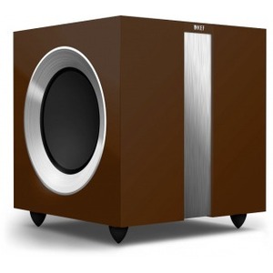 Сабвуфер закрытого типа KEF R400B Walnut