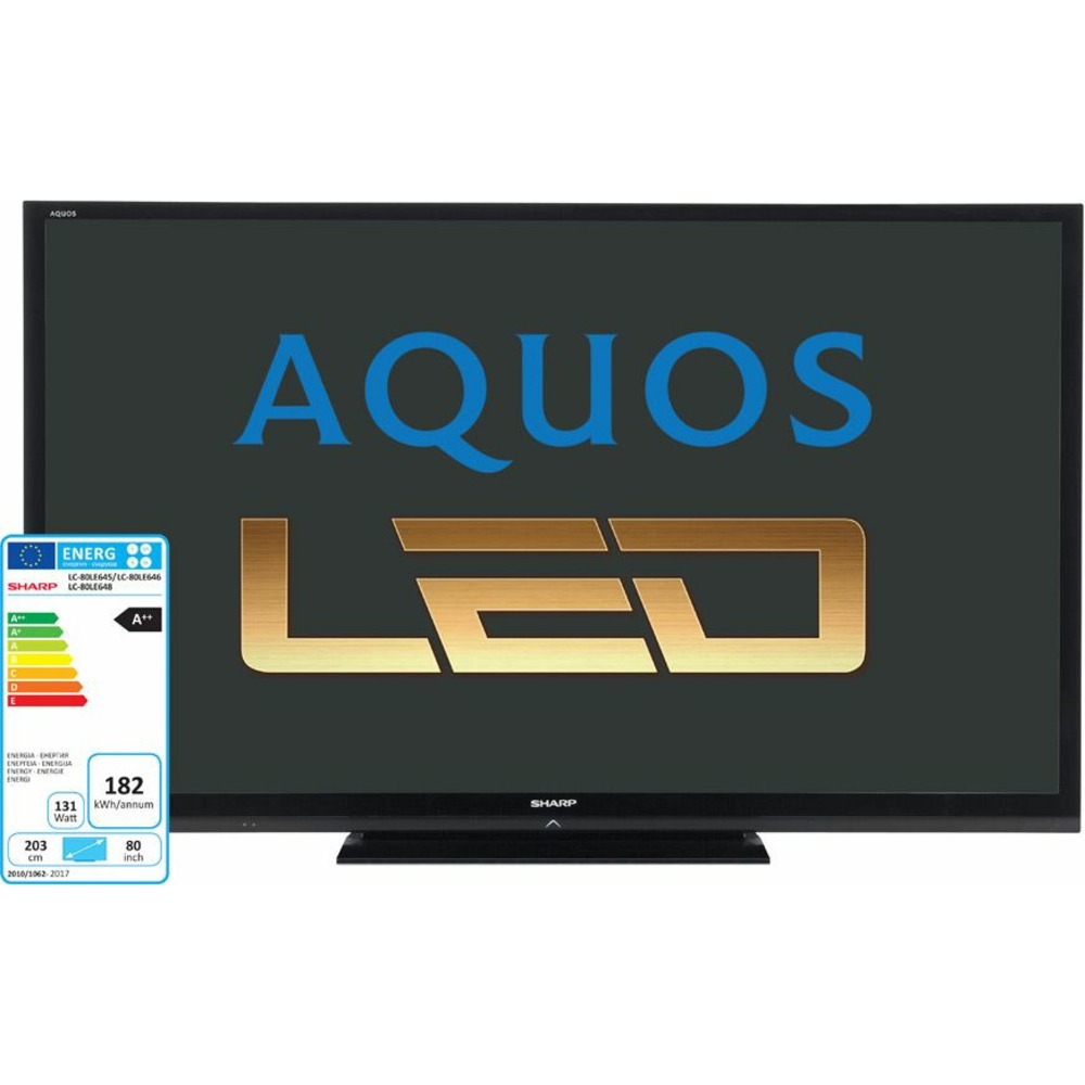 LED-телевизор от 60 дюймов Sharp LC-80LE645