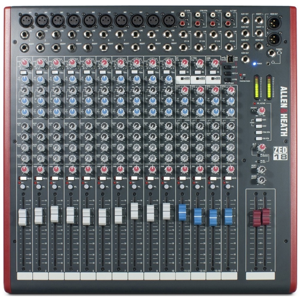 Аналоговый микшер Allen & Heath ZED18