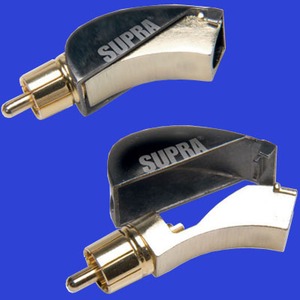 Разъем RCA (Папа) Supra PPR-B PAIR