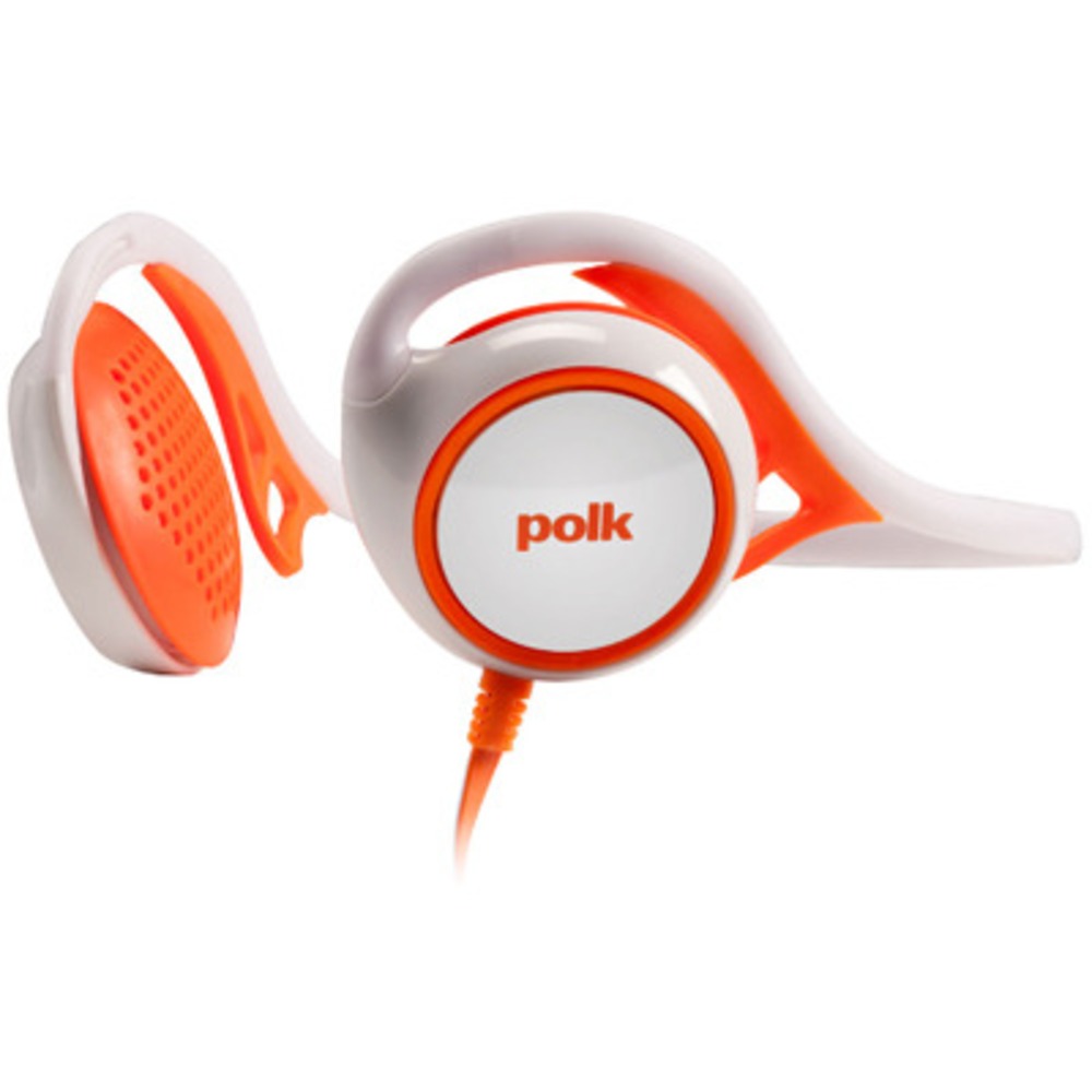 Наушники внутриканальные для спорта Polk Audio UltraFit 2000 White/Orange