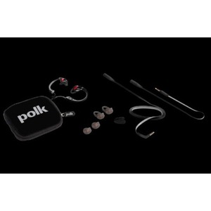 Наушники внутриканальные для спорта Polk Audio UltraFit 500 Black