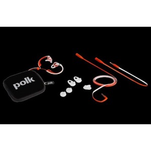 Наушники внутриканальные для спорта Polk Audio UltraFit 500 White/Orange