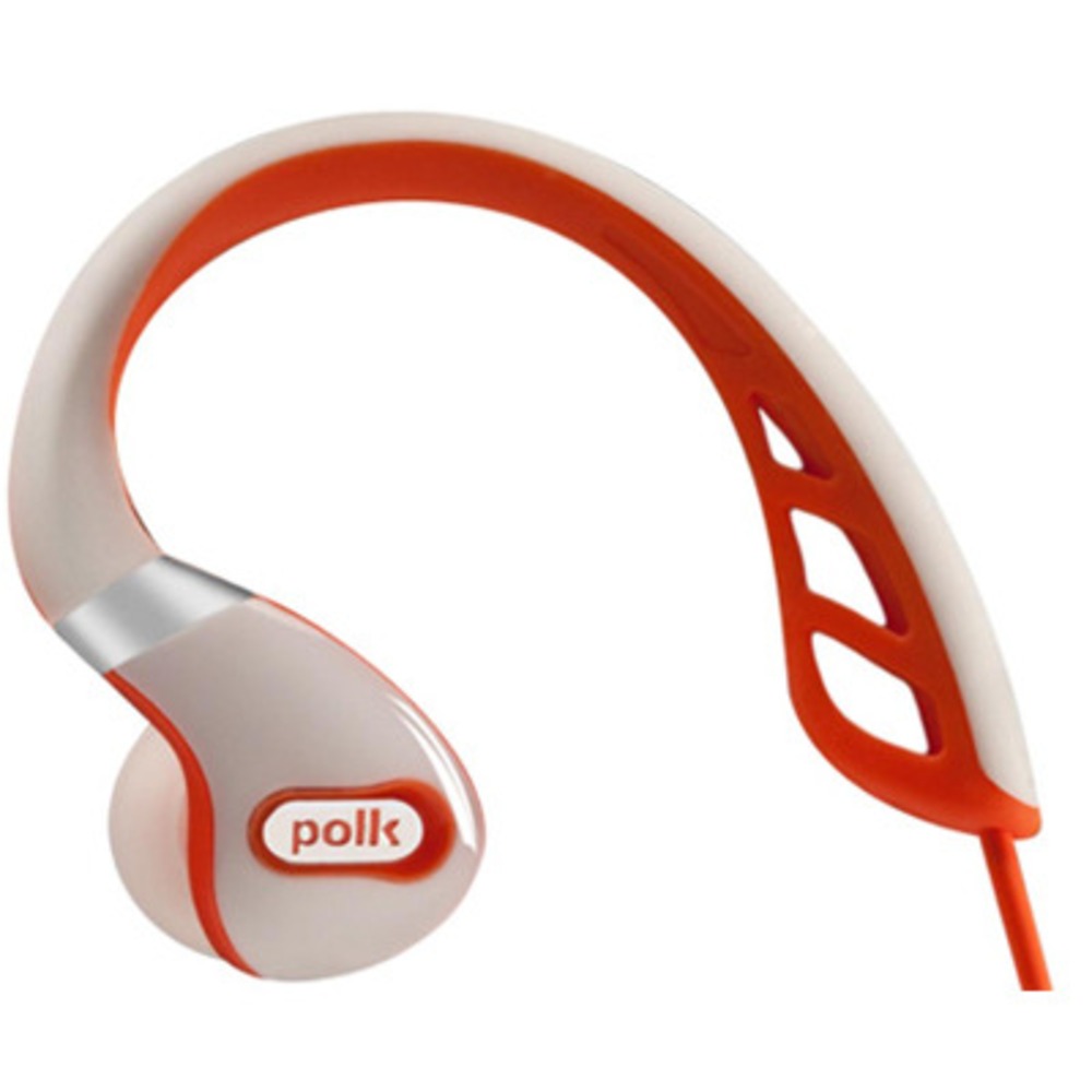 Наушники внутриканальные для спорта Polk Audio UltraFit 3000 White/Orange