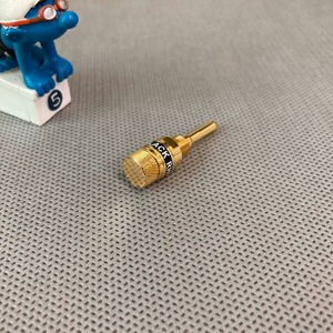 Разъем Банана Black Rhodium Gold Plated Screw Banana Black