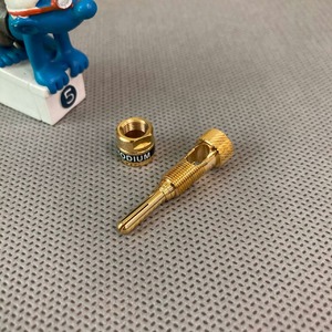 Разъем Банана Black Rhodium Gold Plated Screw Banana Black