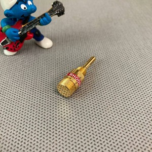 Разъем Банана Black Rhodium Gold Plated Screw Banana Red