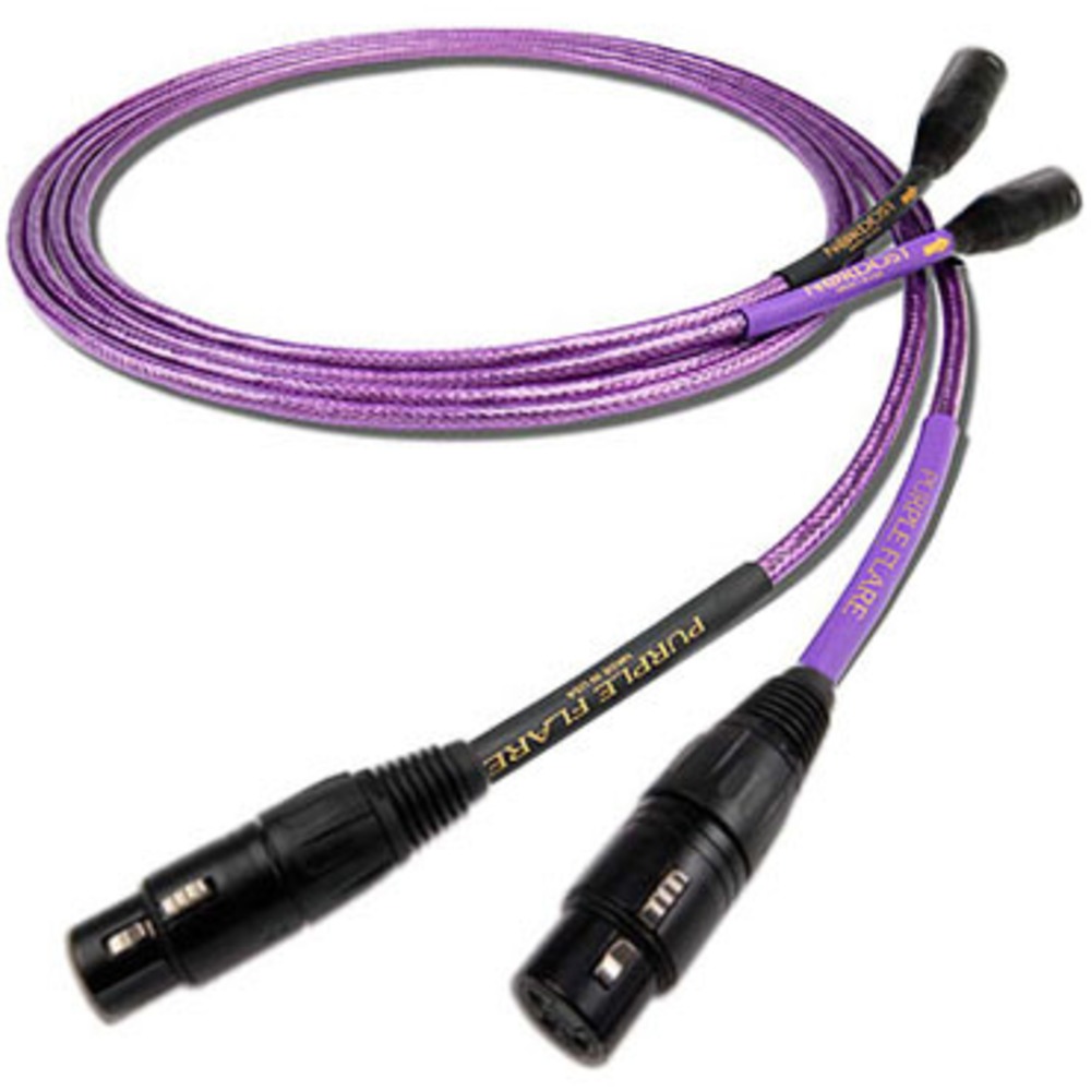 Кабель аудио 2xXLR - 2xXLR Nordost Purple Flare (Leif Series) XLR 0.6m