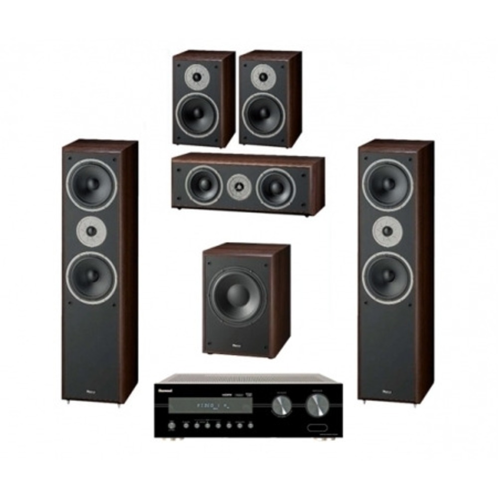 Домашний кинотеатр Magnat Monitor Supreme 800+100+250+201A + Sherwood RD5405 Mocca