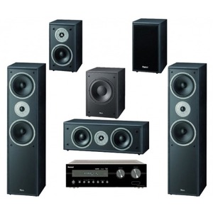 Домашний кинотеатр Magnat Monitor Supreme 800+100+250+201A + Sherwood RD5405 Black