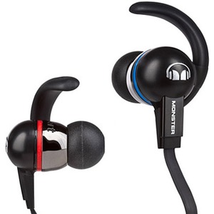 Наушники внутриканальные для спорта Monster iSport Immersion Black